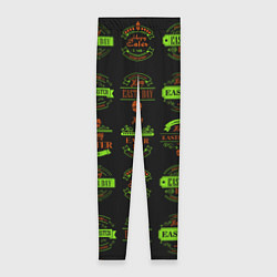 Леггинсы женские Easter holidays, цвет: 3D-принт