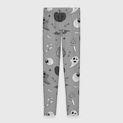 Женские легинсы Halloween grey