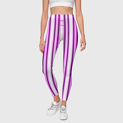 Леггинсы женские Neon pink, цвет: 3D-принт — фото 2