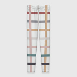 Женские легинсы Плетенка пастельная