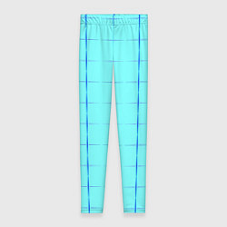 Женские легинсы Сolor blue line