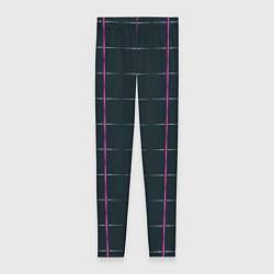 Женские легинсы Color black stripes