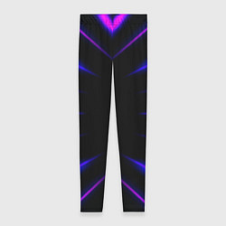 Леггинсы женские Color black neon neon, цвет: 3D-принт