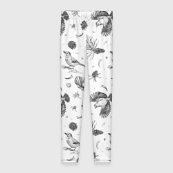 Женские легинсы Сойка в Бузулукском бору