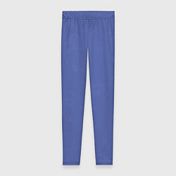 Леггинсы женские Ярко синий с текстурой, цвет: 3D-принт