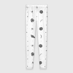 Женские легинсы Шишки из Бузулукского бора