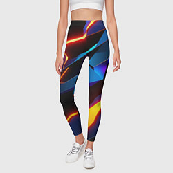 Леггинсы женские Галактический, цвет: 3D-принт — фото 2