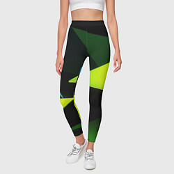 Леггинсы женские Geometric shapes, цвет: 3D-принт — фото 2