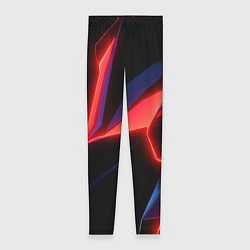 Женские легинсы Neon red