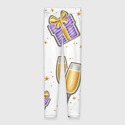 Женские легинсы Новогодний вайб