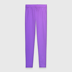 Леггинсы женские The color is purple, цвет: 3D-принт