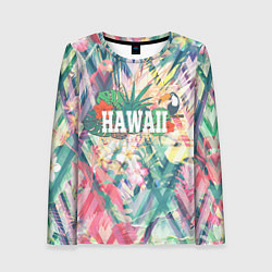 Лонгслив женский Hawaii Summer, цвет: 3D-принт