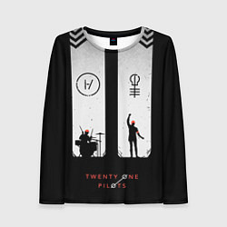 Лонгслив женский Twenty One Pilots: Lines, цвет: 3D-принт