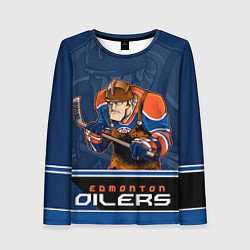 Женский лонгслив Edmonton Oilers