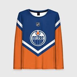 Женский лонгслив NHL: Edmonton Oilers