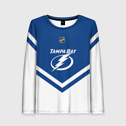 Лонгслив женский NHL: Tampa Bay Lightning, цвет: 3D-принт