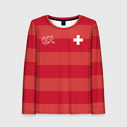 Женский лонгслив Сборная Швейцарии по футболу