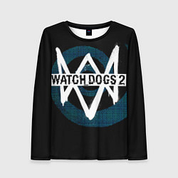 Лонгслив женский Watch Dogs 2, цвет: 3D-принт