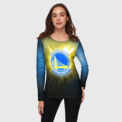 Лонгслив женский Golden State Warriors 4, цвет: 3D-принт — фото 2