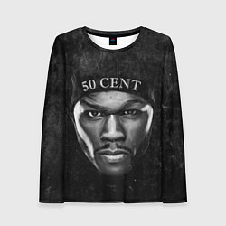 Женский лонгслив 50 cent: black style