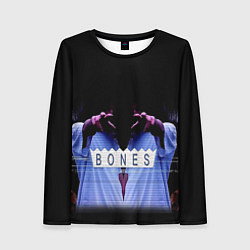 Женский лонгслив Bones hands