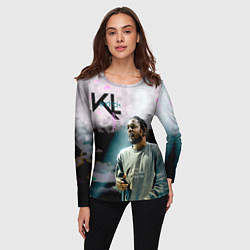 Лонгслив женский KL: Kendrick Lamar, цвет: 3D-принт — фото 2