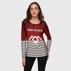 Лонгслив женский Twin Peaks, цвет: 3D-принт — фото 2