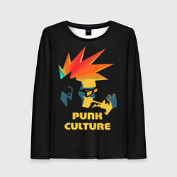 Женский лонгслив Punk Culture