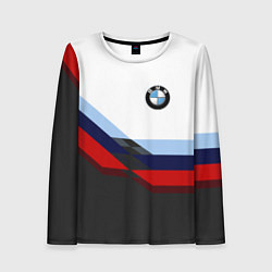 Лонгслив женский BMW M SPORT, цвет: 3D-принт