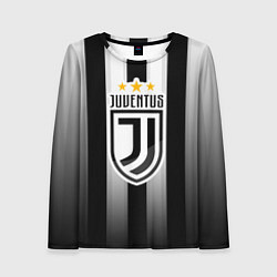 Лонгслив женский Juventus FC: New logo, цвет: 3D-принт