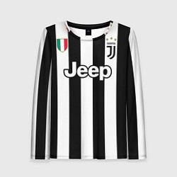 Лонгслив женский Juventus FC: Higuain Home 17/18, цвет: 3D-принт