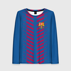 Лонгслив женский FC Barcelona: Creative, цвет: 3D-принт