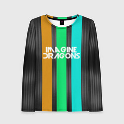 Лонгслив женский Imagine Dragons: Evolve Lines, цвет: 3D-принт