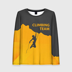 Женский лонгслив Climbing Team