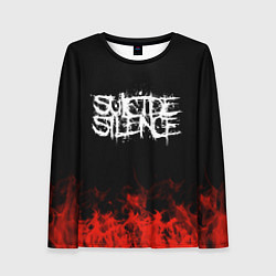 Женский лонгслив Suicide Silence: Red Flame