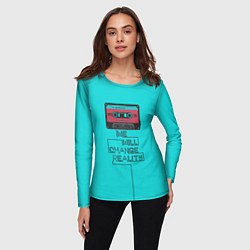 Лонгслив женский We Will Change Reality, цвет: 3D-принт — фото 2