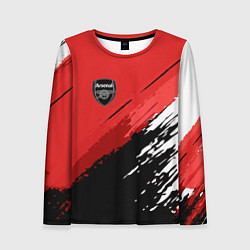 Лонгслив женский FC Arsenal: Original, цвет: 3D-принт