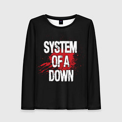Женский лонгслив System of a Down Blood
