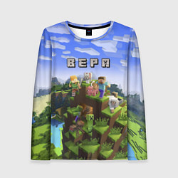 Женский лонгслив Minecraft: Вера