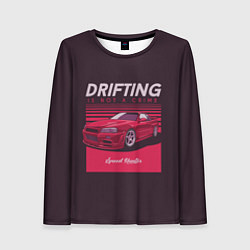 Лонгслив женский Drifting Style, цвет: 3D-принт