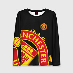 Женский лонгслив FC Man United: Black Exclusive