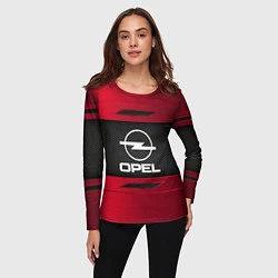 Лонгслив женский Opel Sport, цвет: 3D-принт — фото 2