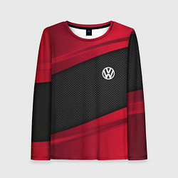Женский лонгслив Volkswagen: Red Sport