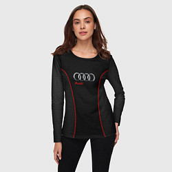 Лонгслив женский Audi Style, цвет: 3D-принт — фото 2