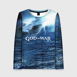 Лонгслив женский God of War: Sea ​​rage, цвет: 3D-принт