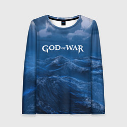 Женский лонгслив God of War: Rage of the waves