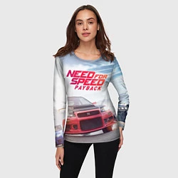 Лонгслив женский Need for Speed: Payback, цвет: 3D-принт — фото 2