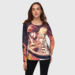 Лонгслив женский Satsuriku no Tenshi, цвет: 3D-принт — фото 2