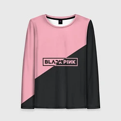 Лонгслив женский Black Pink, цвет: 3D-принт