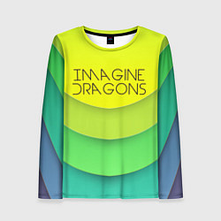 Женский лонгслив Imagine Dragons: Lime Colour